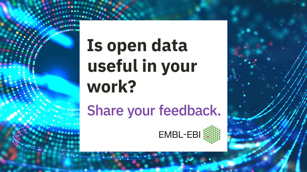 CancerModelsOrg's tweet photo. 📢 Calling all #lifescience researchers:
If you use #opendata, @emblebi needs your help. Please fill in this impact survey to help estimate the value of open data resources. It only takes 15 minutes. Closes 31 March #valueopendata
https://t.co/mx0hGoHNxp https://t.co/BIoaXs9Wi9