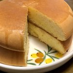 末永く売れてほしいホットケーキミックス？ふんわり大きくて美味しそう!