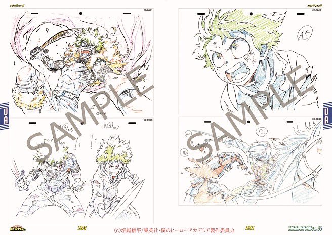 僕のヒーローアカデミア Animation Art Works Vol 3 5月下旬発売