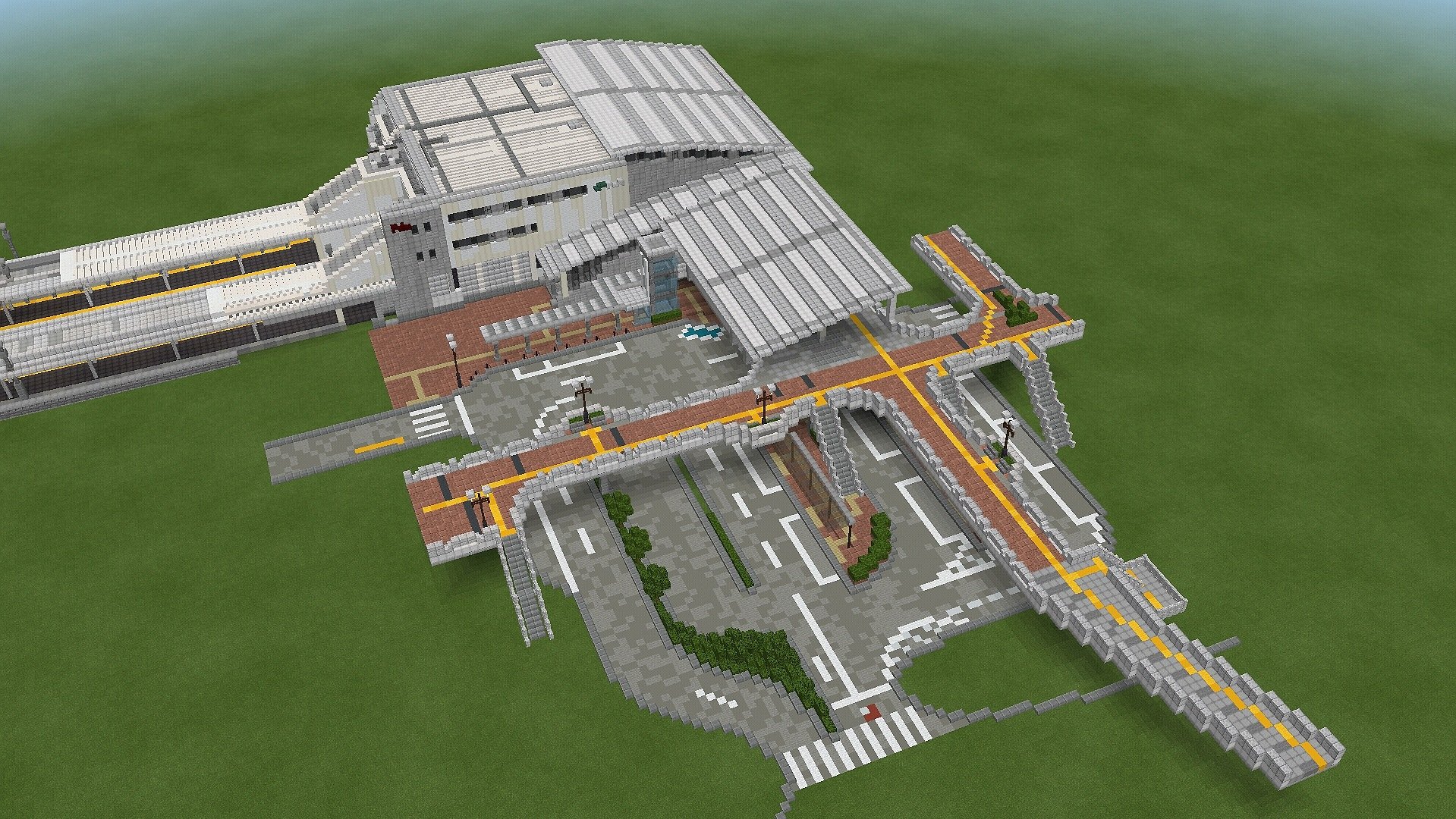 Ohji 駅作り進捗 Station Minecraft建築コミュ Minecraft マイクラ T Co 8veuzfhsq8 Twitter