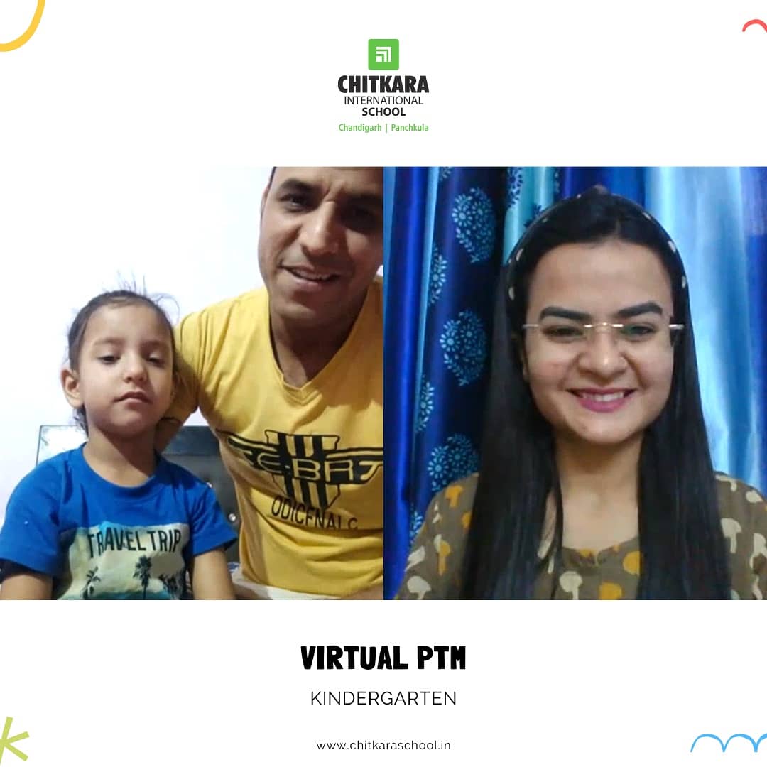 chitkara_school's tweet photo. CIS organised a virtual Parent Teacher Meeting for the wonderful parents of Kindergarteners.
--
#CIS #ChitkaraInternationalSchool #ChitkaraSchool #PTM #Kindergarten #VirtualPTM #ParentTeacherMeet #VirtualMeeting #Ideas #Report #Result https://t.co/UwYKzFxQR0