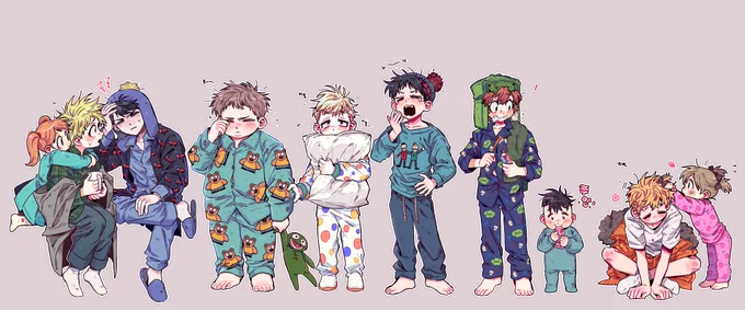 #SouthPark
파자마 초딩들 ...(2/1) 