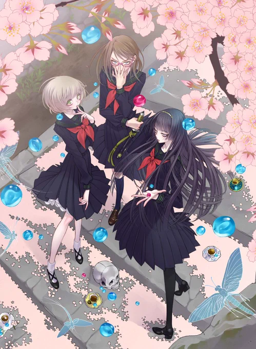 今年も道に咲いてる桜を見て花見完了しました
桜の絵、描いてないようで描いてるようなその逆なようなという数 ピンクでいいね 