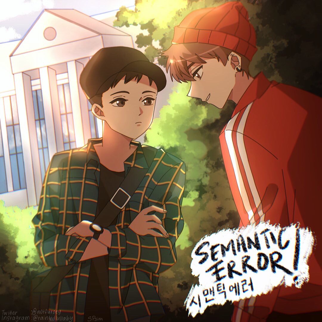 taintedlullabys's tweet photo. I’ve been reading semantic error recently and I’m love with the both of them 😭🗿 hey is there any space for me HaHASJSKS #semamticerror #semanticerrorfanart #시맨틱에러 https://t.co/CJyIywKIb0