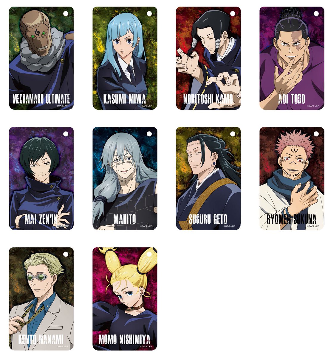 呪術廻戦 Hobby Collect 呪術廻戦 アクリルパスケース あみあみにて 10 Off T Co Pqlydspdio