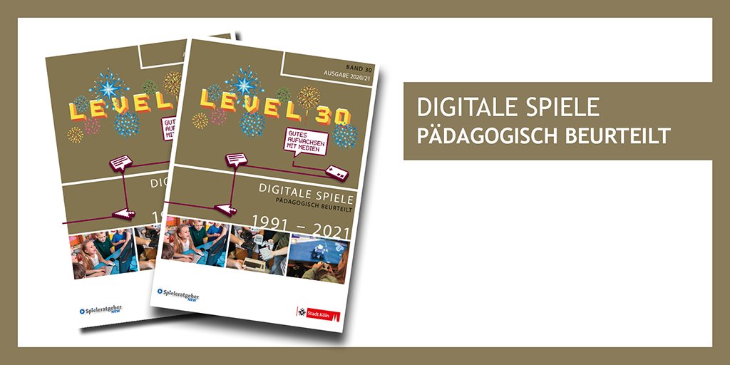 klicksafe 🇪🇺 (@klicksafe) on Twitter photo Wie sicher spielt Ihr Kind? Die neue Broschüre „Digitale Spiele - Pädagogisch beurteilt“ von <a href="/Spieleratgeber/">Spieleratgeber</a> bietet Eltern und Lehrenden einen pädagogischen Blick in die #digitale Spielewelt. Infos zur Download- und Bestellmöglichkeit gibt es hier: klicksafe.de/service/aktuel… Wie sicher spielt Ihr Kind? Die neue Broschüre „Digitale Spiele - Pädagogisch beurteilt“ von <a href="/Spieleratgeber/">Spieleratgeber</a> bietet Eltern und Lehrenden einen pädagogischen Blick in die #digitale Spielewelt. Infos zur Download- und Bestellmöglichkeit gibt es hier: klicksafe.de/service/aktuel…