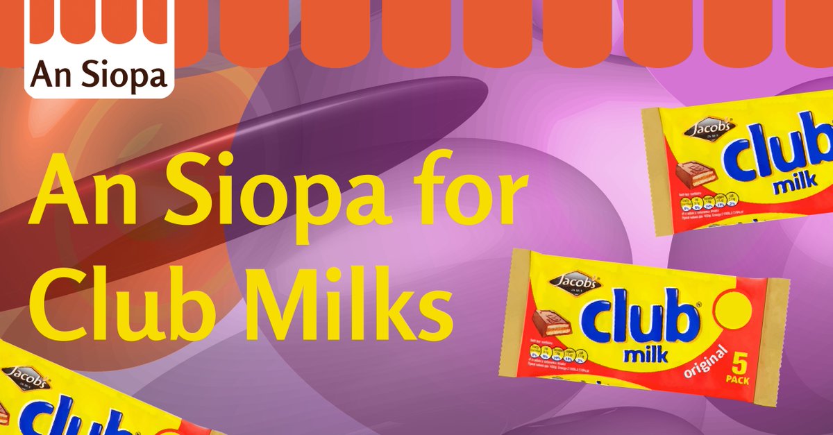 AnSiopa1's tweet photo. An Siopa FAN FAVOURITES Club Milk 5 Packs order now 

https://t.co/OttUa0apZz

#irishabroad #irishinGermany https://t.co/lIbuTaxxqW