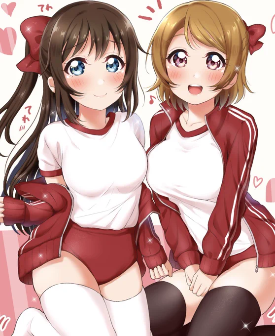 トレーニングを手伝ってくれるしずくちゃんと花陽ちゃん
#火曜日かよちゃん 
