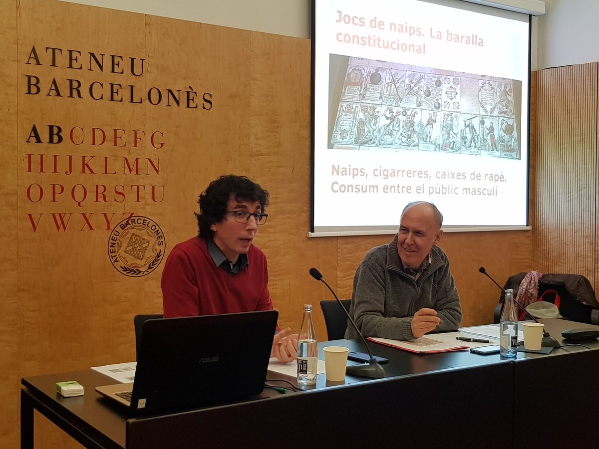 Ateneu Barcelonès (@ateneubcn) on Twitter photo 👉 "Exaltats, milicians i conspiradors" youtube.com/watch?v=uoZP00… 'Barcelona. Enginy de la revolució liberal' 🗣 Ho explica el Dr.<a href="/jrocavernet/">Jordi Roca Vernet</a>, historiador. 📚 #història #ateneubcn 👉 "Exaltats, milicians i conspiradors" youtube.com/watch?v=uoZP00… 'Barcelona. Enginy de la revolució liberal' 🗣 Ho explica el Dr.<a href="/jrocavernet/">Jordi Roca Vernet</a>, historiador. 📚 #història #ateneubcn