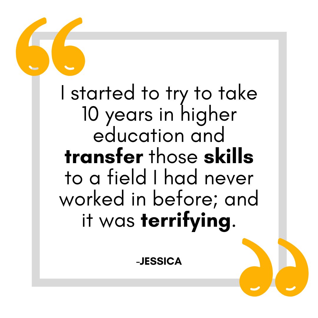 Have you ever been terrified with a career decision?  I sure have! Listen in to hear how I made the jump to the NFP sector #careerdevelopment #careercrossroads careercrossroadspodcast.com/jessica-from-s… @jcollaton