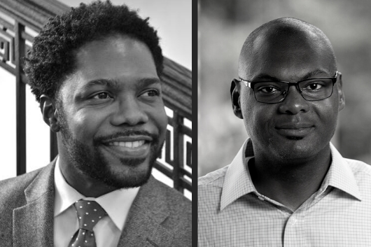 Join us tomorrow  at 3:30 p.m. for a conversation between Professors Jarvis McInnis &amp; Derrick R. Spires to discuss Spires’ book, The Practice of Citizenship: Black Politics and Print Culture in the Early United States.  Register at: duke.zoom.us/meeting/regist….