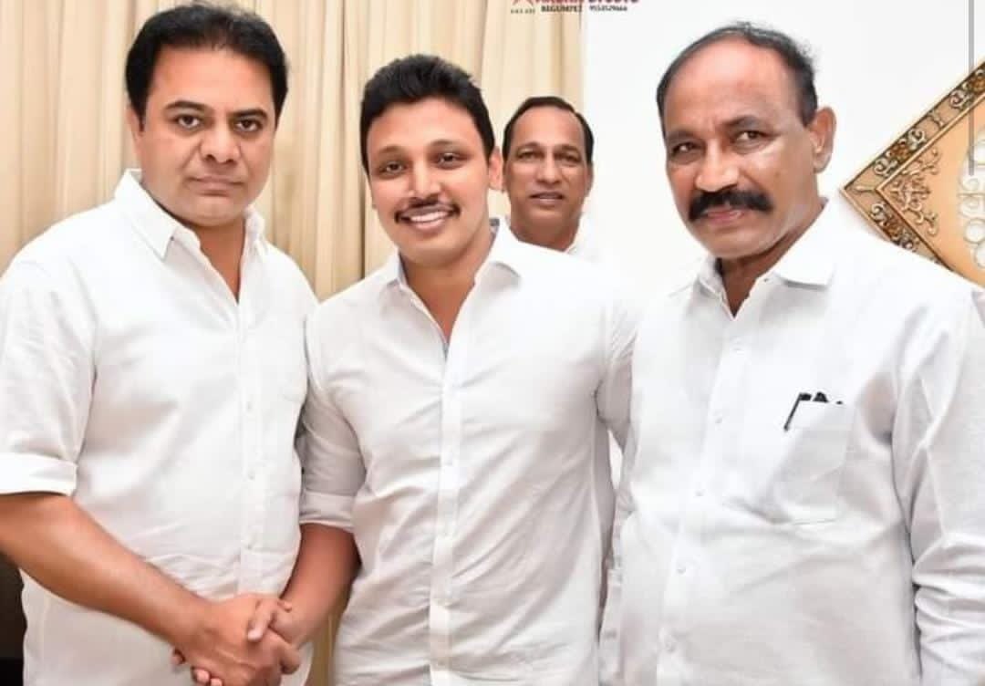 KTRBRS's tweet photo. My best wishes to @BagathNomula Garu on being anointed by Sri KCR Garu as the @trspartyonline nominee for Nagarjunasagar By-election

An engineering graduate &amp; a post graduate in Law, practising attorney in Telangana High Court and a promising young leader for future https://t.co/pPHIlFt8QT