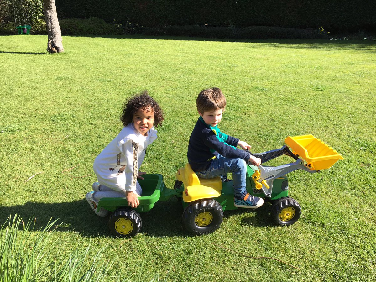 Initiated into <a href="/JohnDeere/">John Deere USA</a> tribe already! #organic #farming <a href="/FarmBurgess/">Burgess Farm Produce</a> <a href="/FarmersWeekly/">Farmers Weekly</a>