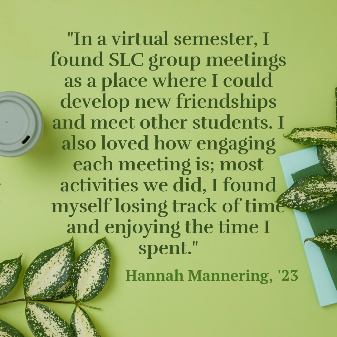 LUEngagement's tweet photo. Are you a rising sophomore interested in applying for Student Leadership Corps? Scroll through to read what SLC participant Hannah has to say about her experience!
 
Check out our website for more information and qualifications to apply.  https://t.co/i6Jtq1lhEa https://t.co/M5A1fJ4e1r