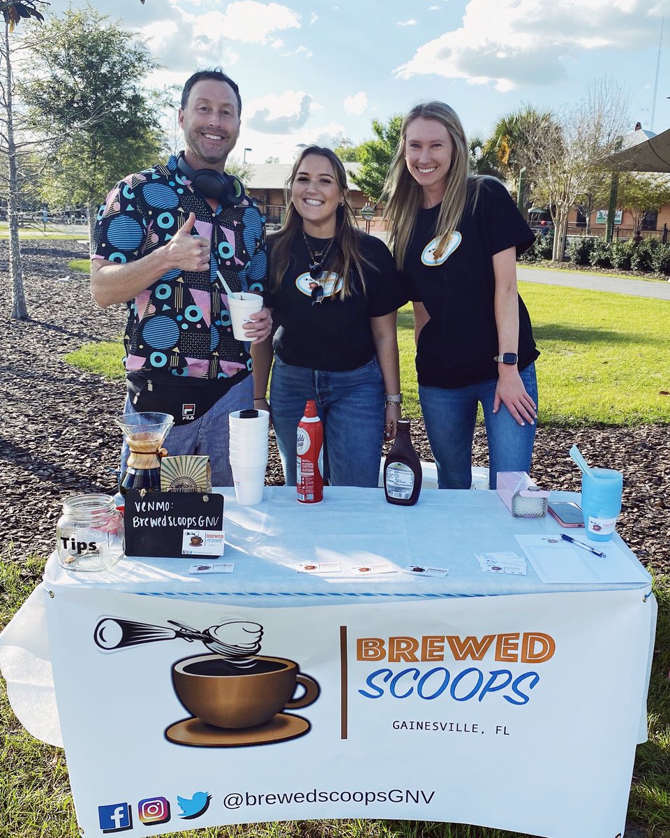 brewedscoopsgnv's tweet photo. Thank you for @ufmoverguys for stopping by to support brewed scoops at Depot park last week. This week meet us at midtown for ladies night! When you’re ready to leave the bar, we will be waiting for you with your treat to walk home with. See you there!! https://t.co/9GK4A29dIc