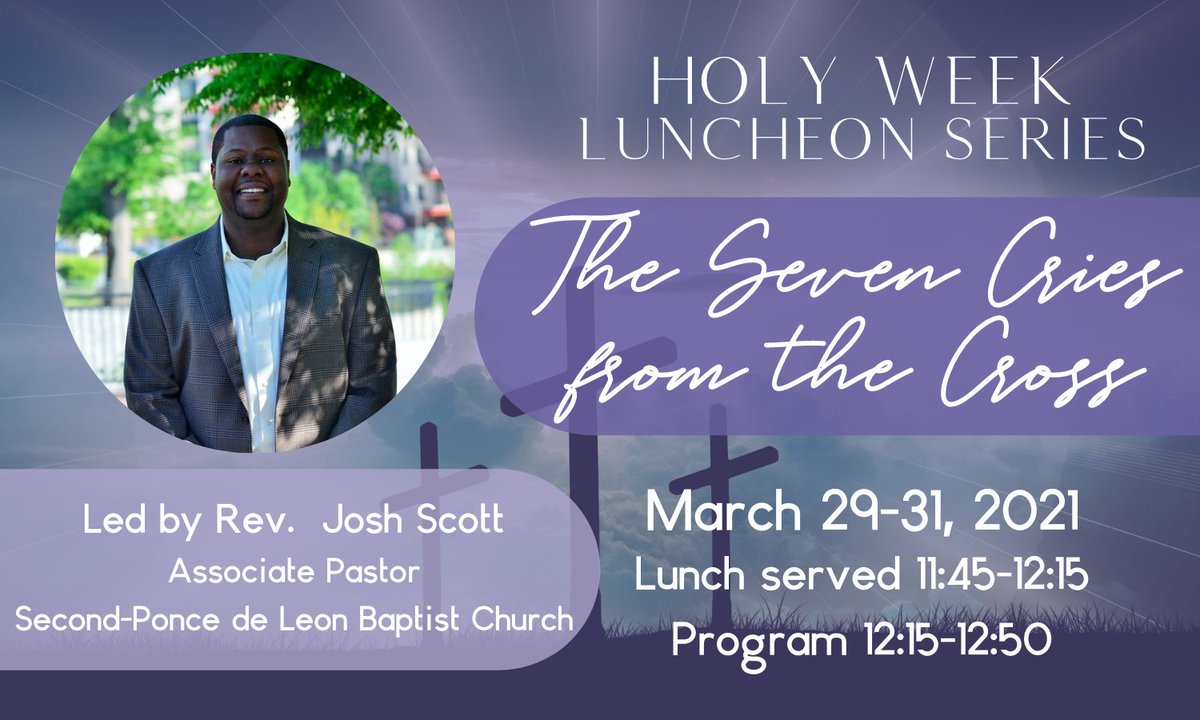 Join us for our Holy Week Luncheon Series--Livestream begins Monday at noon - mailchi.mp/9851dbe40952/h…