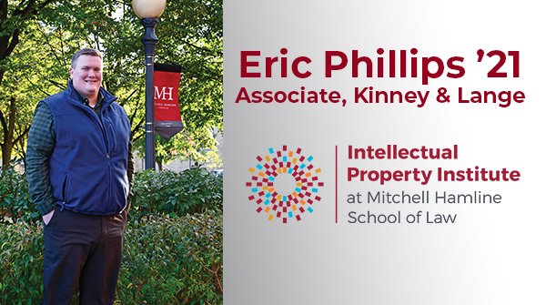 IP_MHSL's tweet photo. Meet Eric Phillips ’21. He is an Associate Attorney @KinneyAndLange.

Phillips enjoys #patentlaw because he consistently interfaces with top engineers and scientists that are excited to teach him about their inventions.

His full profile: https://t.co/N8u1LOH3wB #mitchellhamline https://t.co/DIX9OSq27E