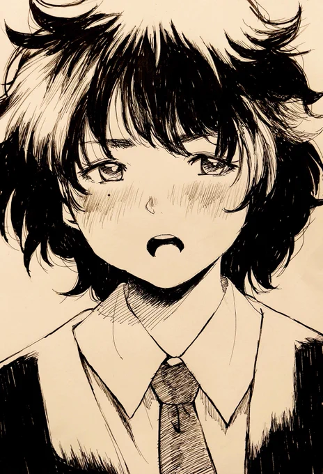 画材を見直したのでベタベタして遊んだ。楽しかった 