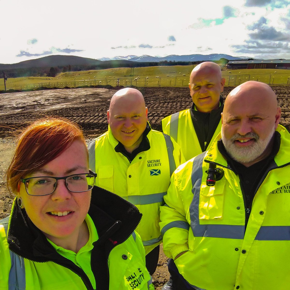 saltaire_securi's tweet photo. The sun came out long enough for a team photo ๐ธ ๐ด๓ ง๓ ข๓ ณ๓ ฃ๓ ด๓ ฟ
#Security #MobilePatrols #StaticGuards #CairngormsNationalPark
https://t.co/R3QbZRHhS6 - #DoingItOurWay https://t.co/KBeL6ZDw3r
