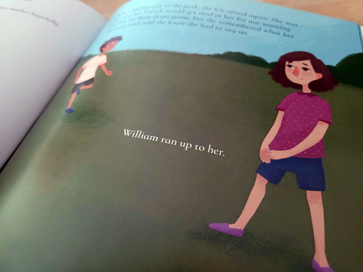 TinyTreeBooks's tweet photo. Malina loves playing with her friends, but she really doesn't like the 'Bum Drum' game. 

The Bum Drum Conundrum teaches children about #consent and that saying "no" is ok.  Available now from our shop ➡️   https://t.co/XrNCnWsOHK
@Mel_Ash_Books https://t.co/p1SL3x5wDN