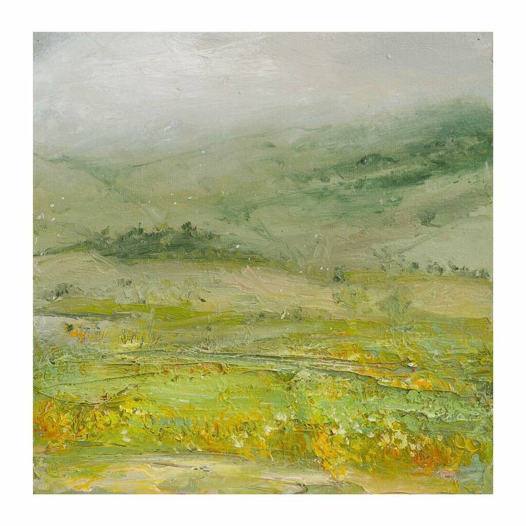 dsalvadorlloyd's tweet photo. Been creating a new collection of botanical paintings. Here’s a new painting ‘Hillfields’...#worksonpaper #land #oilpainting #oilonpaper #spring #blossom #landscape #trees #abstract #colour #flowers #nature #texture #layers #abstractart #interiordesign #painting #expressioni… https://t.co/CL9GDMHOQa