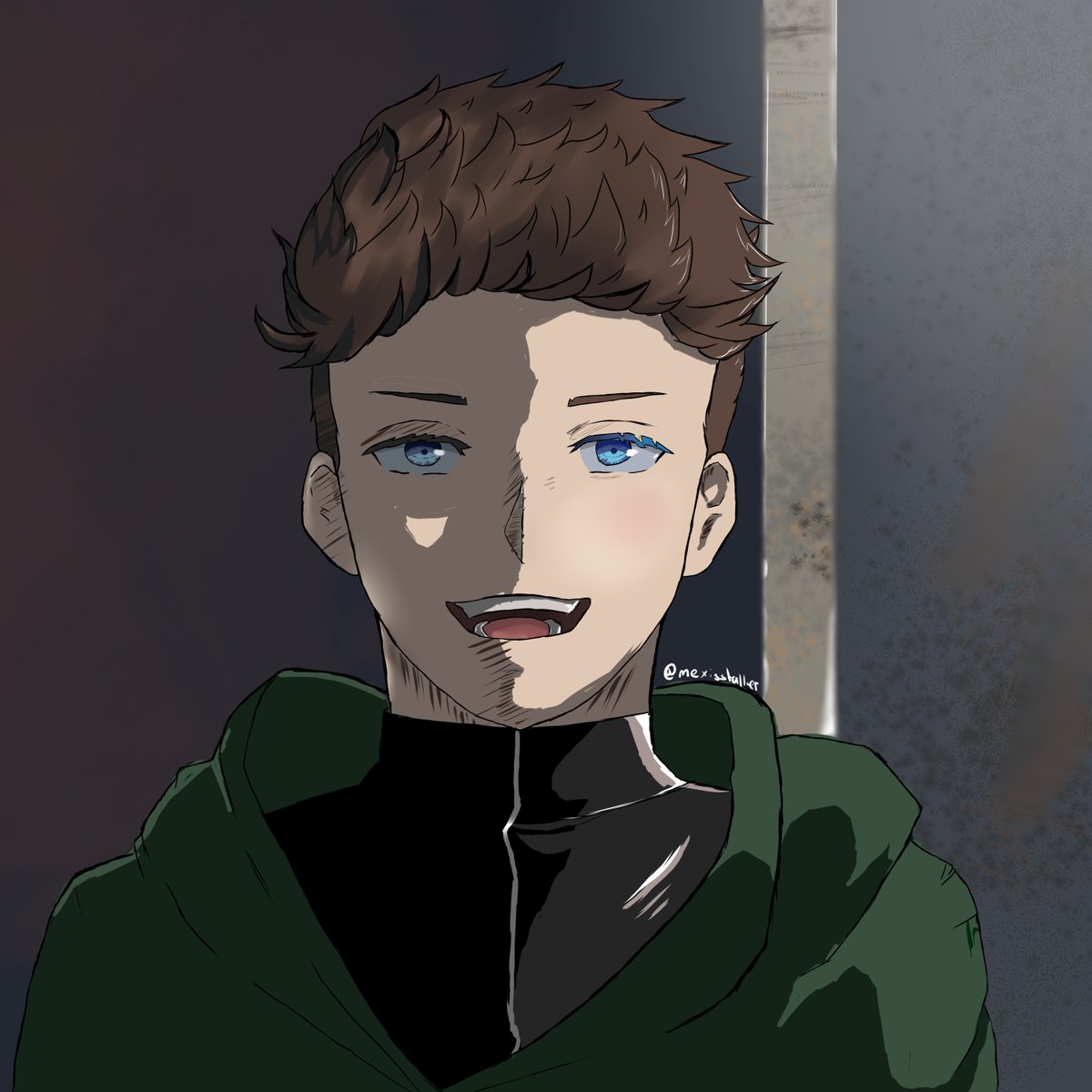 mexisstalker's tweet photo. Hab Mexi mal in Levis Kleidung gezeichnet und halt in meinem Stil @Mexify
#AttackonTitan #Aot #Mexify #Art #Anime https://t.co/crpgJLuDZw