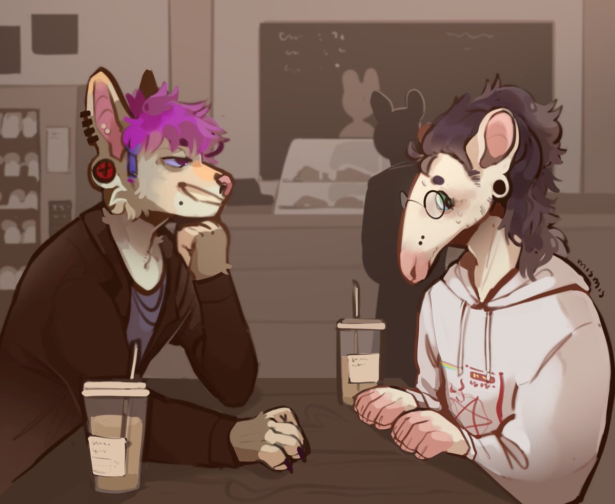 mis_misc's tweet photo. #commission #coffeedate #furryart #furryanteater #furryartist https://t.co/a65NdRVhKd