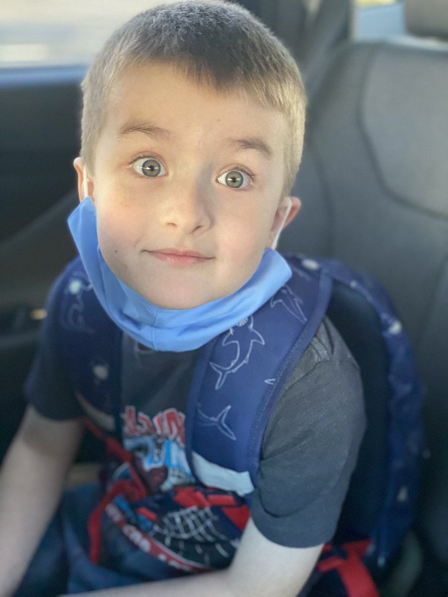 These kids are so excited to head back to <a href="/APEXHomeschool/">APEX Homeschool</a>. How is my baby in kindergarten?!