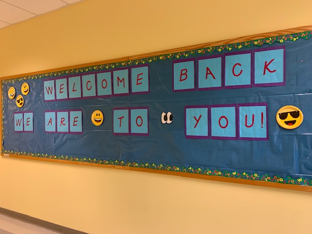 Huge thank you to our Mon/Tues cohort for such a smooth start to hybrid learning!  All students were in class and eating breakfast by 8:30 AM. Each day will get a little quicker, but we are off to a great start!
The energy in the building is absolutely joyful.