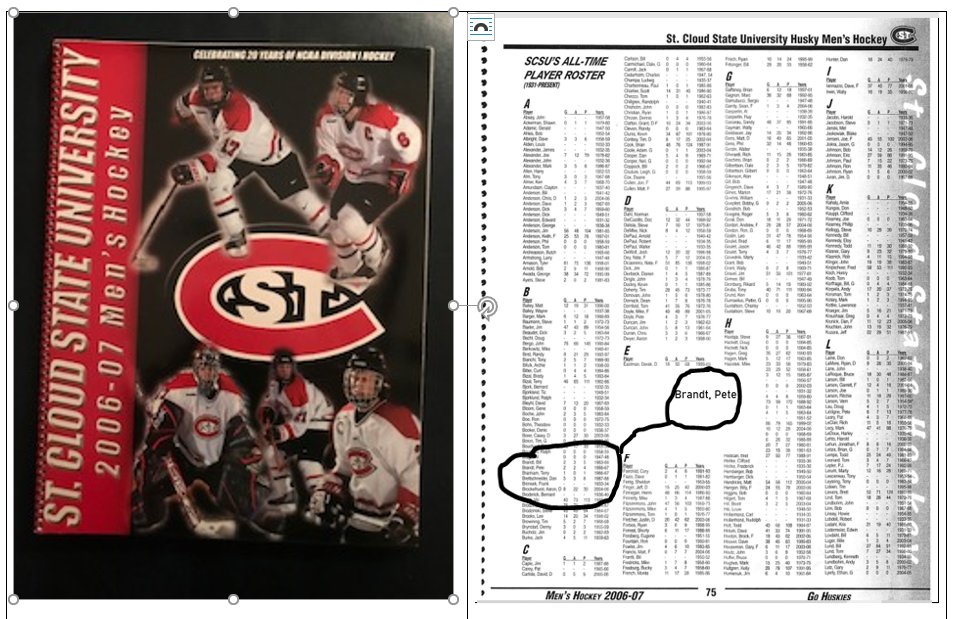 The St. Cloud State Huskies <a href="/stcloudstate/">St. Cloud State</a> make the <a href="/NCAAIceHockey/">NCAA Ice Hockey</a>  #FrozenFour <a href="/FinalFour/">Go cats</a> 
My days playing as a Huskie were fun - that was a REALLY REALLY long time ago