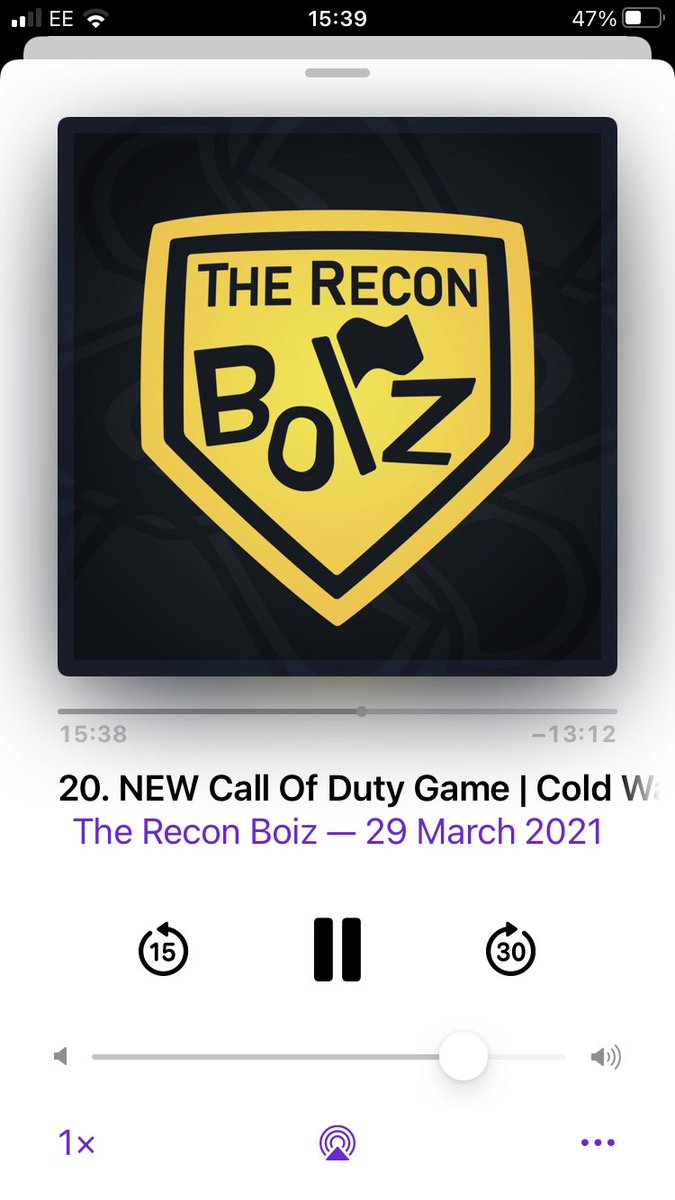 TheReconBoiz's tweet photo. Episode 20!! We discuss the new #COD game Call Of Duty: Vanguard, #zombies in #Verdansk, and the mid season update! LINK IN BIO #CallOfDuty #Podcast #ColdWar #Vanguard https://t.co/ApFizqCvwU