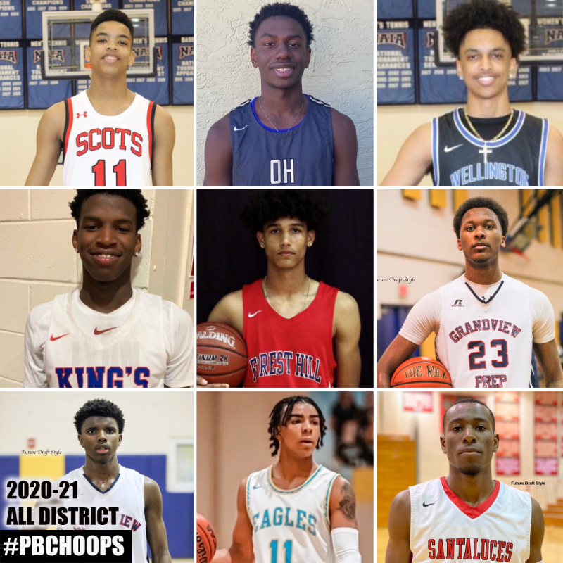 PBCBBallForum's tweet photo. #pbchoopsYearEndAwards 2020-21 #PBCHOOPS Boys All-District Teams