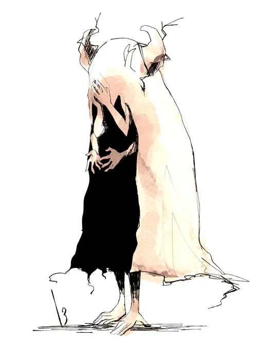ガウル続続キャラデザインです
姿はかなり見えにくいキャラでした 