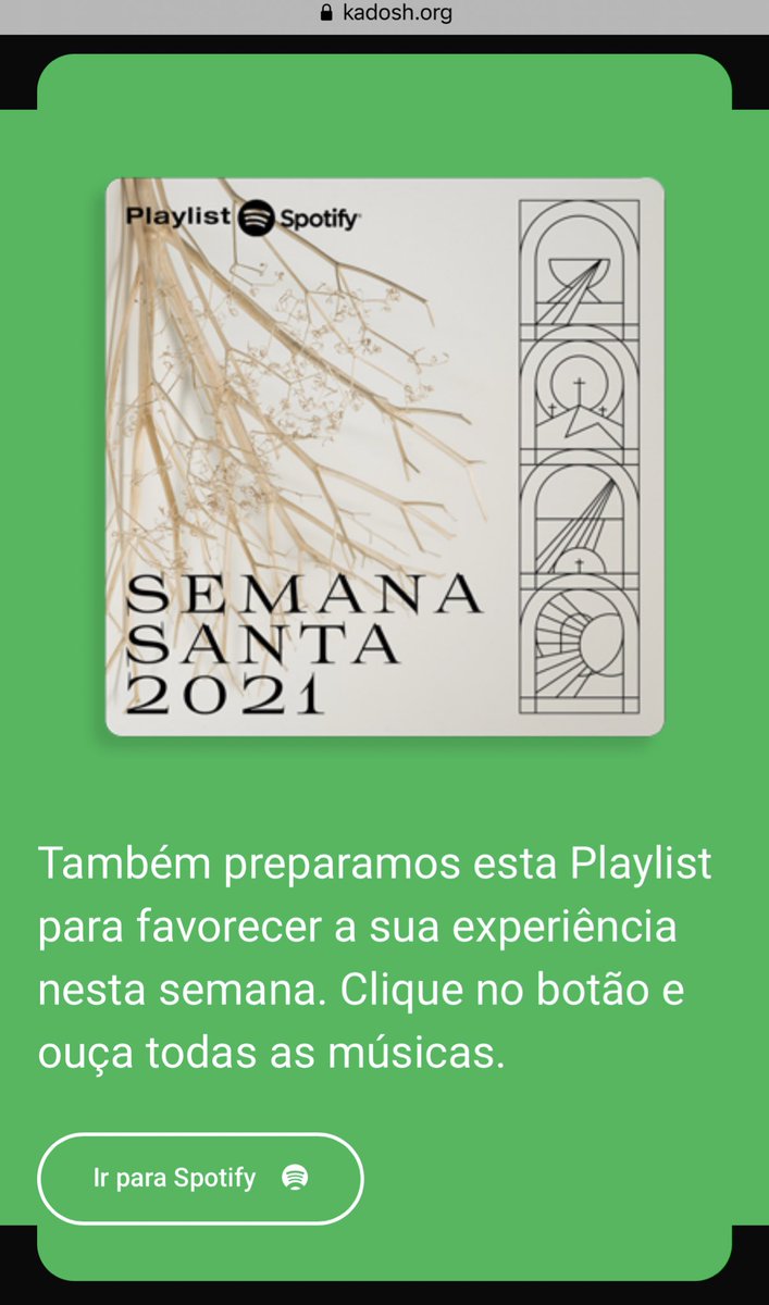 Tem playlist no Spotify; não deixe de conferir. ☁️🤍🌿

open.spotify.com/playlist/2StUJ…