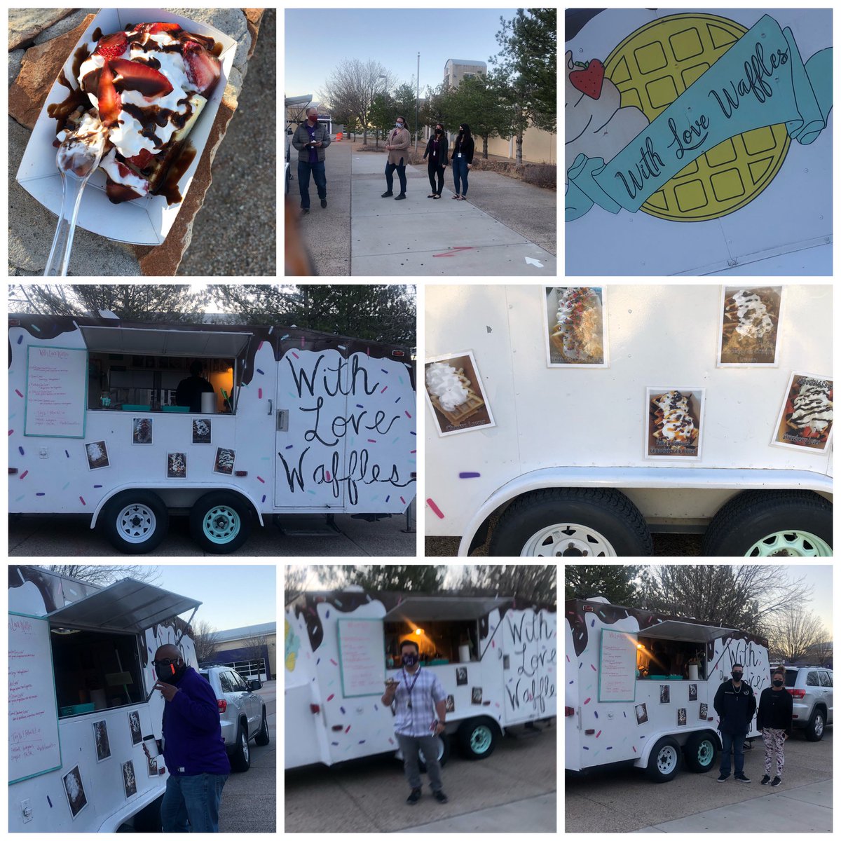 Rachel Vigil (@monarchs_mhs) on Twitter photo With Love Waffles to welcome our awesome <a href="/ManzanoMonarchs/">Manzano High School</a> staff back to the Monarch! ☕️🧇🍒 So great to see everyone! #PurplePride 🦁💜⭐️ With Love Waffles to welcome our awesome <a href="/ManzanoMonarchs/">Manzano High School</a> staff back to the Monarch! ☕️🧇🍒 So great to see everyone! #PurplePride 🦁💜⭐️