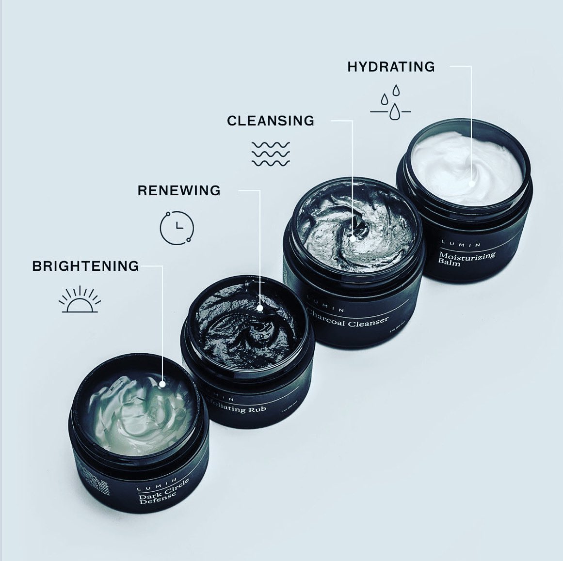 allvendi's tweet photo. Start your week off right with renewed skin by Lumin. 
Get your new premium skin care routine shipped free today!

https://t.co/oIrSgQgfsB

#MeetAllvendi https://t.co/iwKDcf0TPl