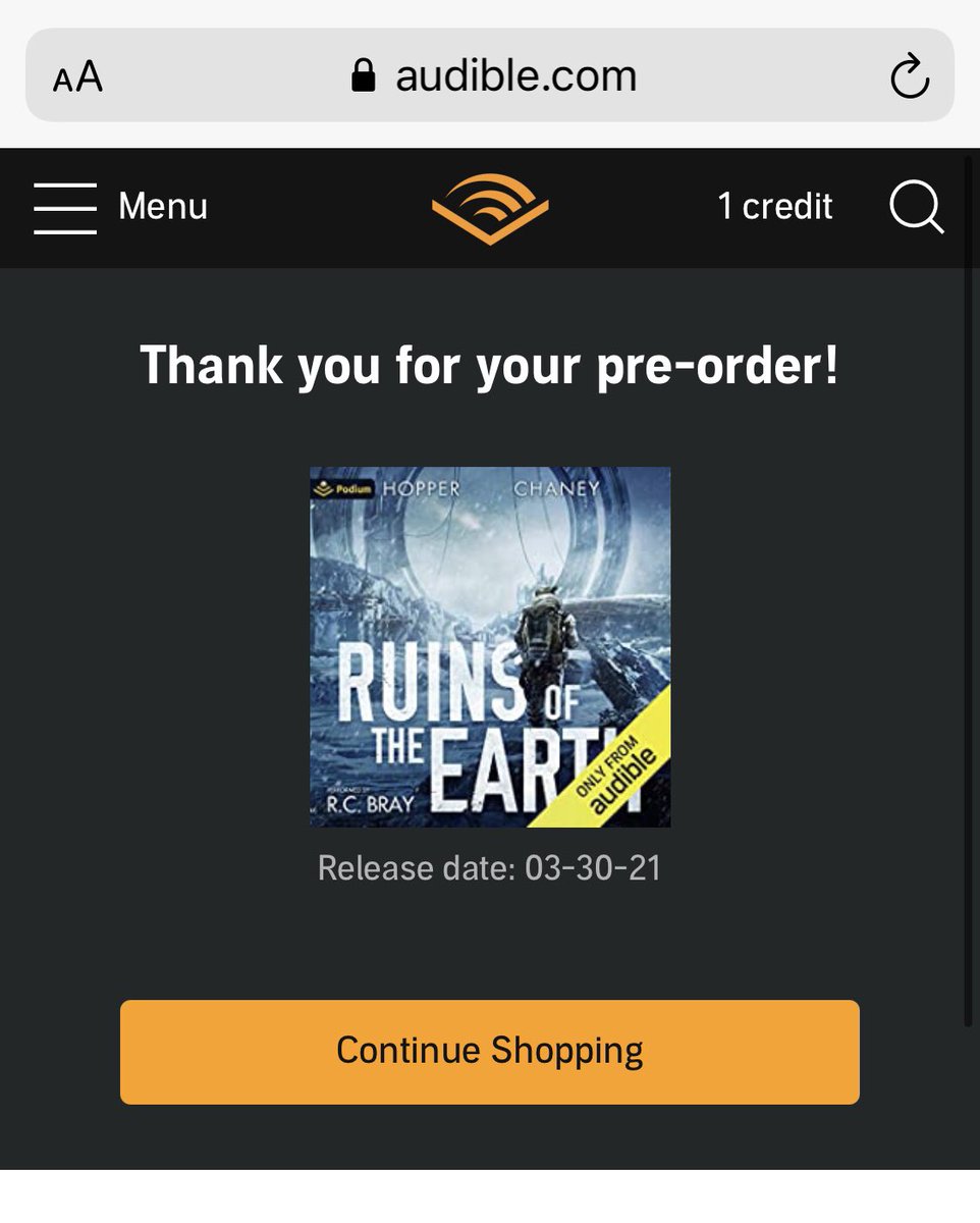 Tomorrow’s the big day! 

But do I get a collector’s chip for pre-ordering my own book?