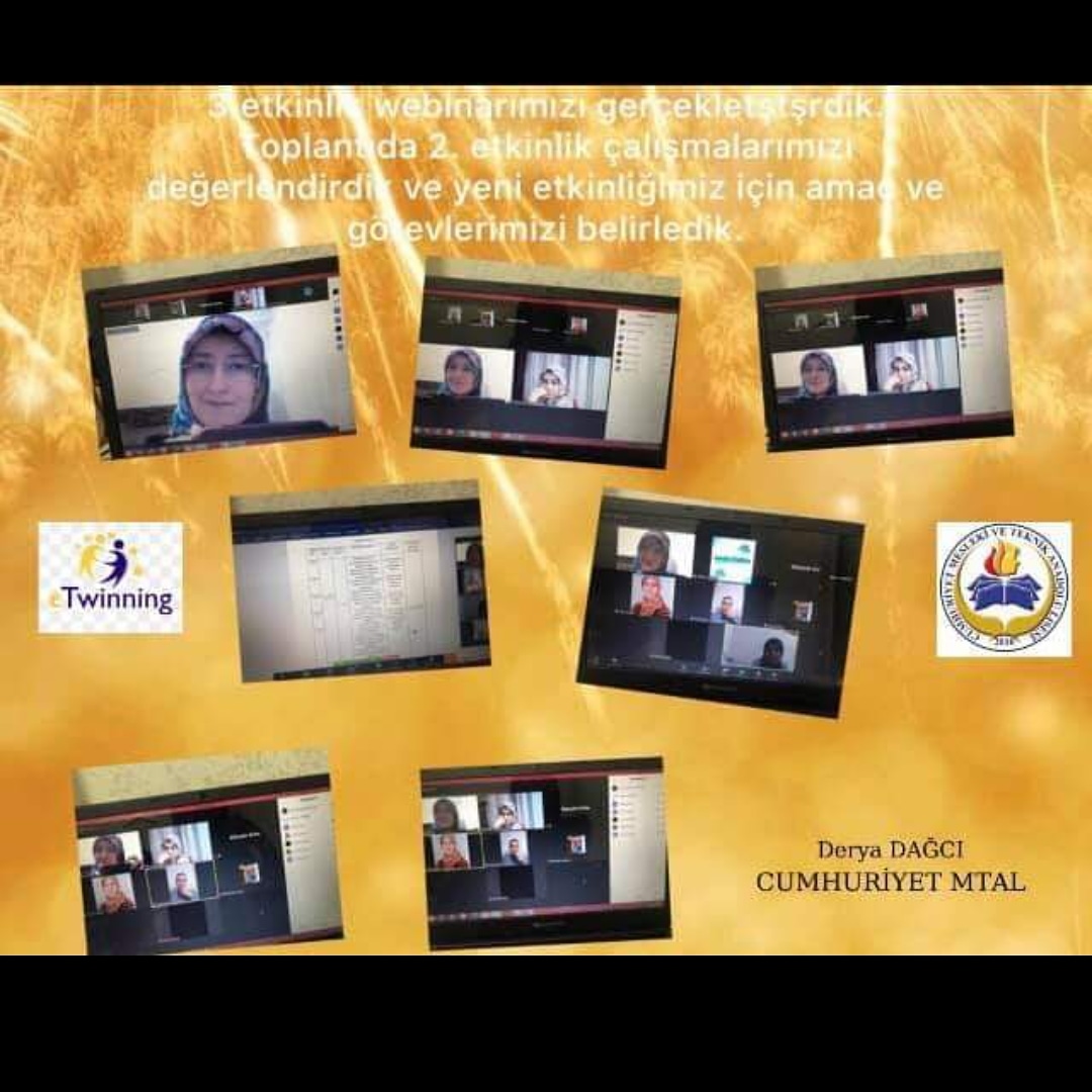 Yaşayan Değerlerimiz projemiz devam ediyor.Yeni bir toplantı gerçekleştirdik 
<a href="/tretwinning/">eTwinning Türkiye</a> 
<a href="/eTwinningDestek/">eTwinning Projects Dissemination</a>