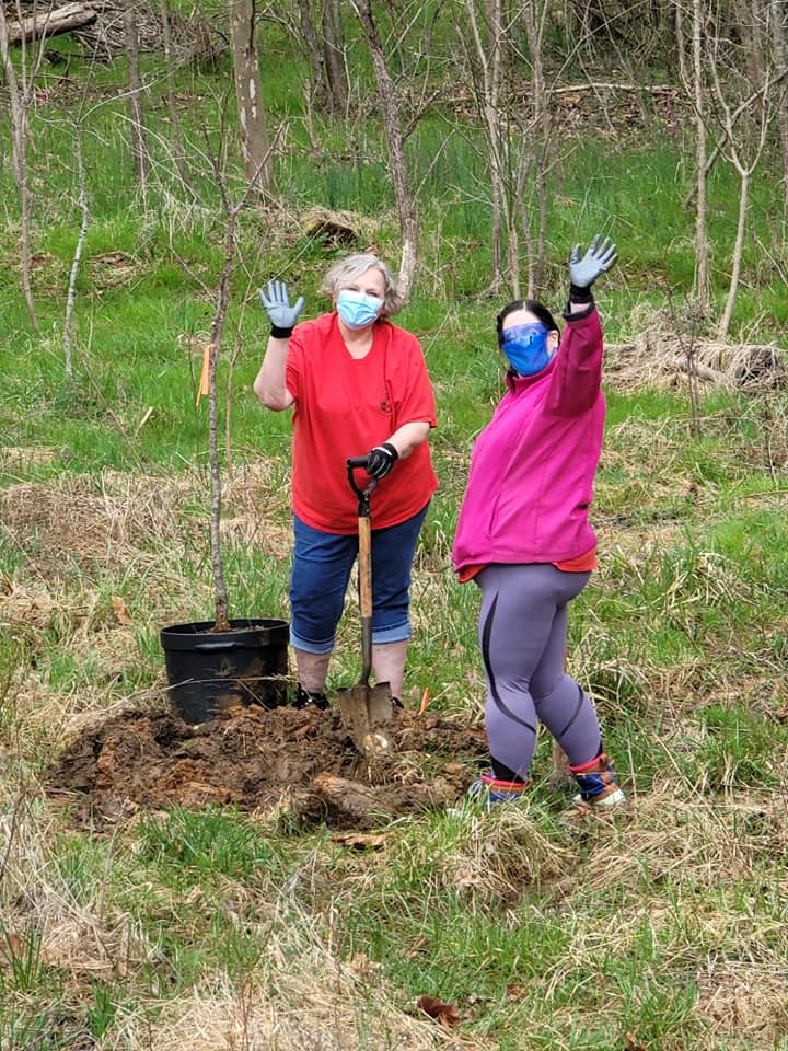 A Johnson City park gained 60 new plant species and a major upgrade thanks to a donation and volunteers from AT&amp;T on 3/27/21. <a href="/JCDreamTeam/">Johnson City Call Center</a> #Proud2bYoung