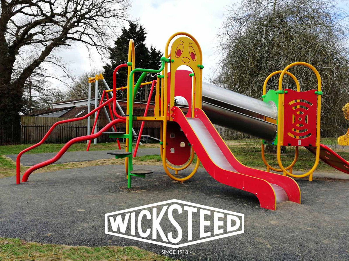 WicksteedPlay's tweet photo. What better way to start off the #schoolholidays than with a brand new Wicksteed #playarea! Our new #playground at Great and Little Leighs has multi play units for all ages and abilities and so much more! https://t.co/hjFQGjxquU
#PlayMustStay #OkToPlay @apiplay https://t.co/VJG4D9TI36