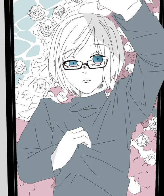 #春の創作クラスタフォロー祭 
#絵描きさんと繋がたい 

シンプルな絵を目指して描いてます!
気になった方rt中心で無言フォロー失礼します〜! 