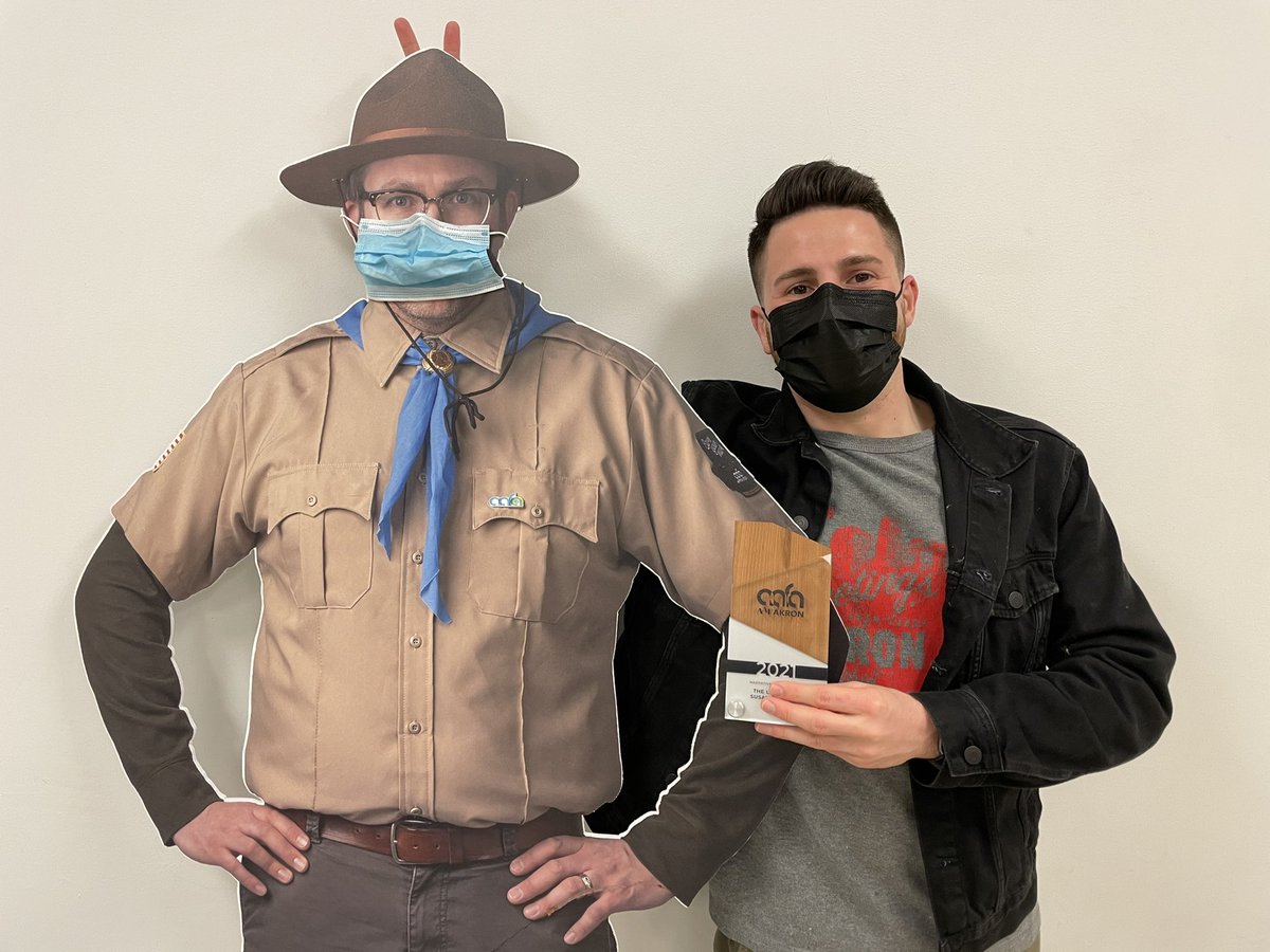 NarrativeDM's tweet image. Just hopping on here to thank @AAFAkron and #FlatDanly for the ADDY award