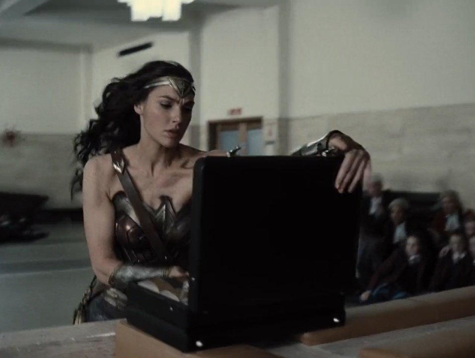 AK_GOAT's tweet photo. Diana saving hostages... trying to wipe out my tears 📸 https://t.co/VhaWgpEARw