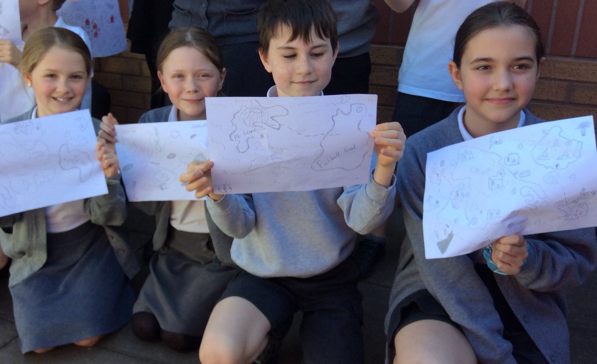 Trinityprimarys's tweet photo. 5B have had an amazing afternoon creating fantasy worlds with a wonderful virtual workshop from the brilliant @vashti_hardy Our imaginations have been very creative with our fantasy maps! https://t.co/ohtd8K14VL