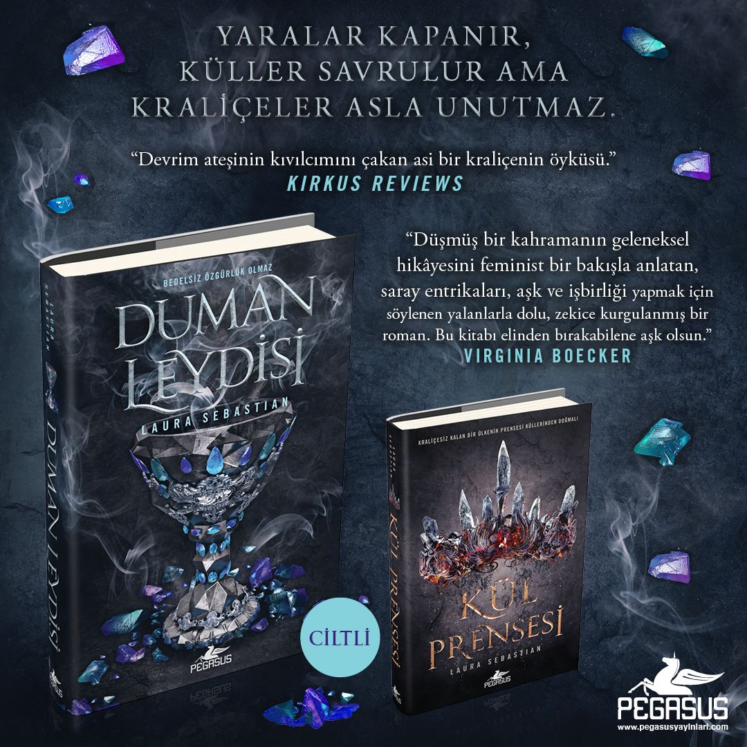 PegasusYayinevi's tweet photo. Devrim ateşinin kıvılcımını çakan asi bir kraliçenin öyküsü.

Duman Leydisi (Kül Prensesi Serisi 2), Laura Sebastian

👉 https://t.co/rT3lVHUD2V

#kitap #dumanleydisi #külprensesi #külprensesiserisi #ladysmoke #ashprincess #pegasusyayınları https://t.co/1jrQuKnoJq