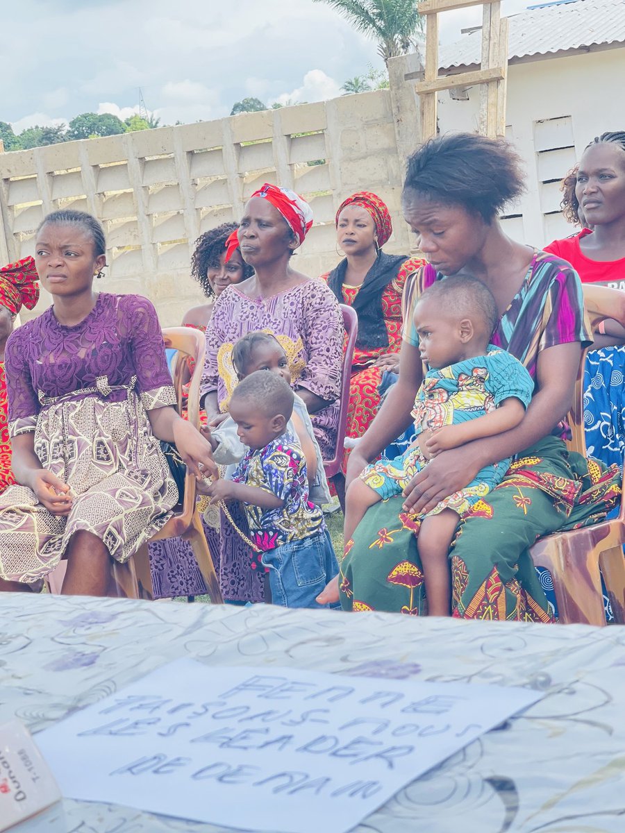 MapendoUn's tweet photo. Thème:femmes, faisons nous les leaders de demain

Sujet : Femme seule, mère célibataire, maternité hors mariage, enfant abandonné, honte sociale et rééducation morale; préoccupation de la femme Mapendo https://t.co/ZyR6OTeuO1