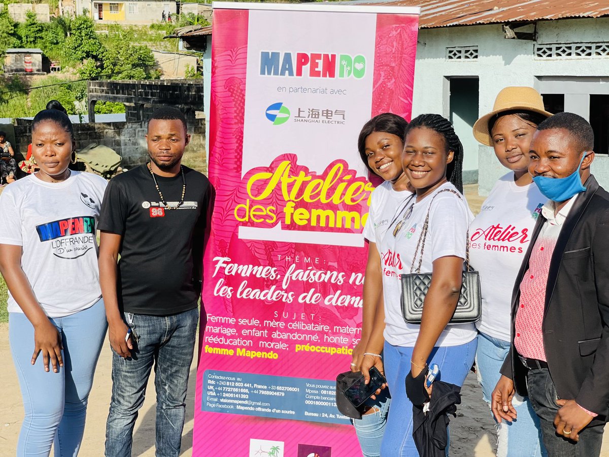 MapendoUn's tweet photo. Thème:femmes, faisons nous les leaders de demain

Sujet : Femme seule, mère célibataire, maternité hors mariage, enfant abandonné, honte sociale et rééducation morale; préoccupation de la femme Mapendo https://t.co/ZyR6OTeuO1