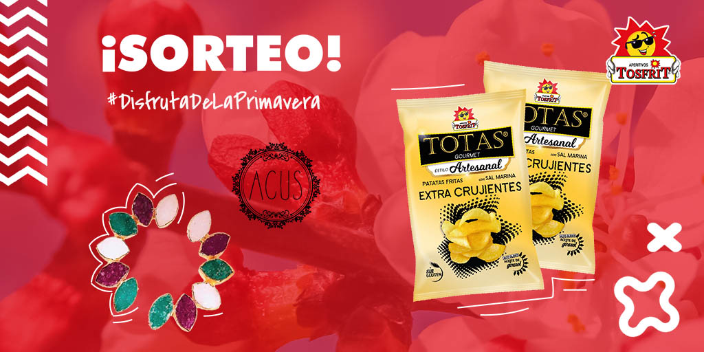 TosfritOficial's tweet photo. 💥¡𝗦𝗢𝗥𝗧𝗘𝗢 𝗘𝗦𝗣𝗘𝗖𝗜𝗔𝗟!💥

Para participar solo tienes que:
❤ 𝗥𝗧 𝘆 𝘀𝗲𝗿 𝘀𝗲𝗴𝘂𝗶𝗱𝗼𝗿 𝗱𝗲 @acus_complement y @aperitivostosfrit.
🧡 𝐌𝐞𝐧𝐜𝐢𝐨𝐧𝐚𝐫 𝐚 𝐮𝐧 𝗮𝗺𝗶𝗴𝗼/𝗮 para que participe o ¡con quién compartirías este lote! https://t.co/933mBosUkm