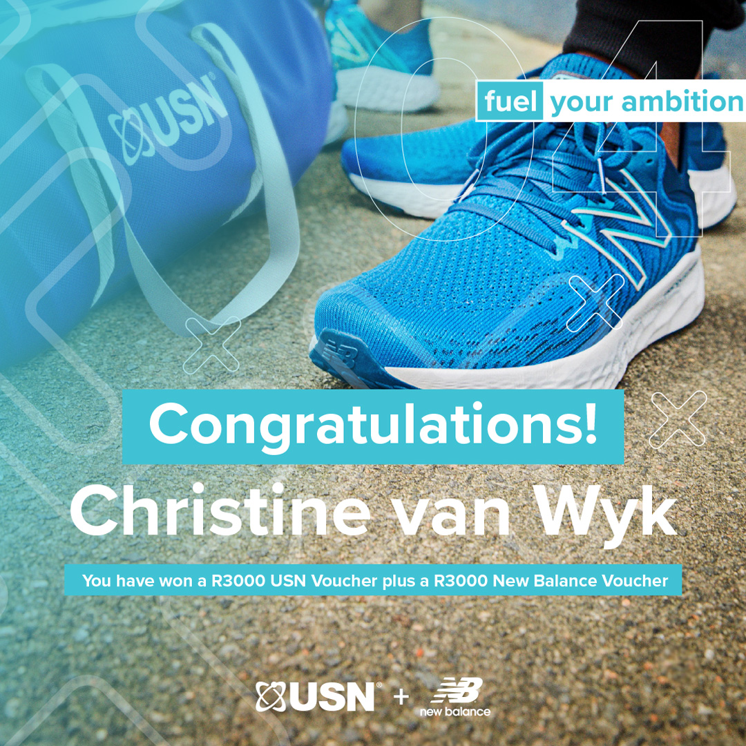 USNSA's tweet photo. ๐ท๏ธ๐โฌ๏ธ = SPIDERMAN PUSH UP
Well done to those of you who got it right! By random draw, our week 4 winner is: Christine Van Wyk.
Be sure to enter this weekโs competition for your chance to win.
#winwithusn #newbalance https://t.co/rGK1n1BaGS