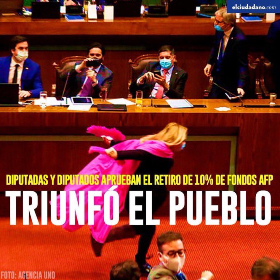 PamJiles's tweet photo. Salvo q la ciudadanía se haga escuchar ahora, el Congreso va a aprobar la postergación de elecciones sin exigir al Desgobierno q apruebe y no envíe al TC el TercerRetiro. 
Es la oportunidad de exigir ahora el TercerRetiro. https://t.co/hxShH7HdkA